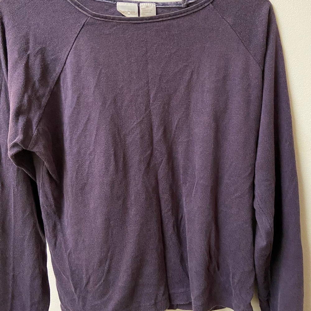 Purple Long Sleeve Shirt